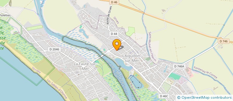 localisation de l'entreprise SCI 2 PLACE DE LA CHAPELLE  L'AIGUILLON-LA-PRESQU'ILE