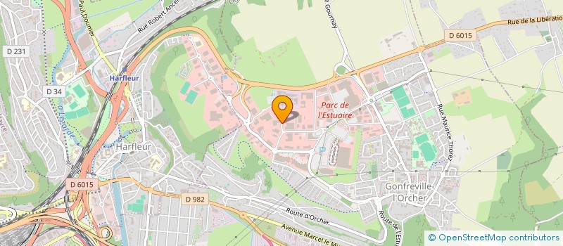 localisation de l'entreprise SCI 2 PLUS 4 P  GONFREVILLE-L'ORCHER