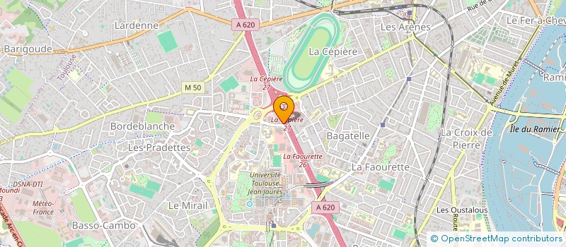 localisation de l'entreprise SCI 2 - PORTET à TOULOUSE
