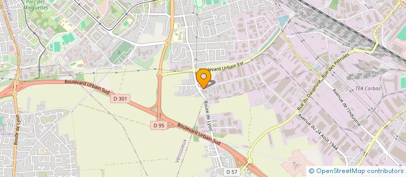 localisation de l'entreprise SCI 2 R  VENISSIEUX