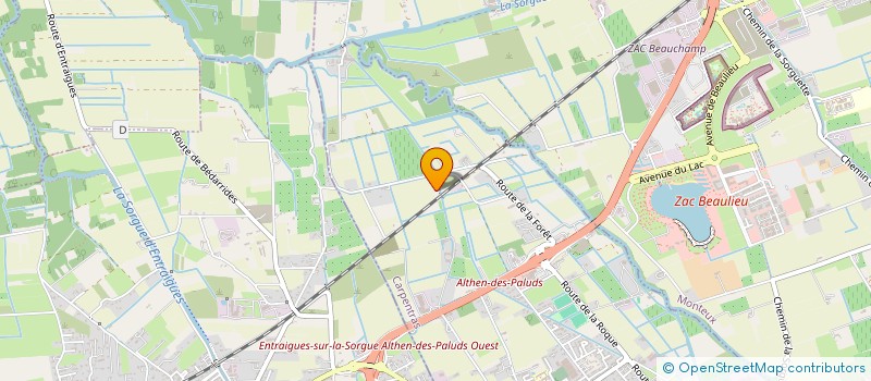 localisation de l'entreprise SCI 2 R M  ALTHEN-DES-PALUDS