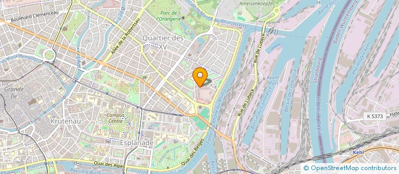 localisation de l'entreprise SCI 2 RAM  STRASBOURG