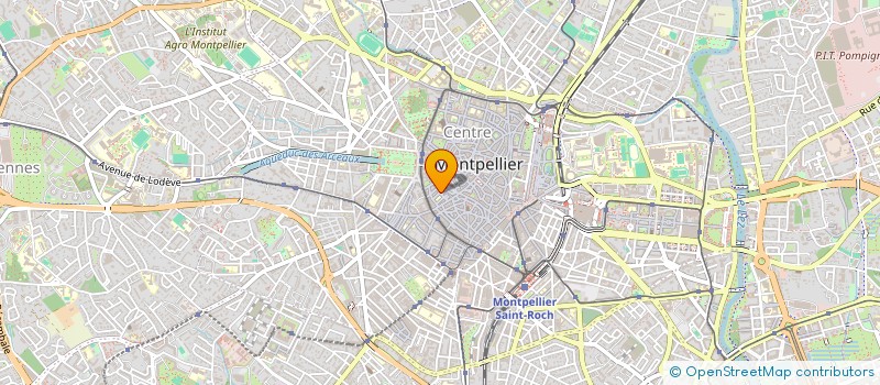 localisation de l'entreprise SCI 2 RUE CHAUSSY à MONTPELLIER