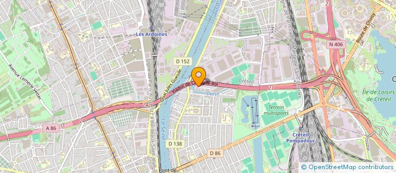localisation de l'entreprise SCI 2 RUE DARSE à CHOISY-LE-ROI