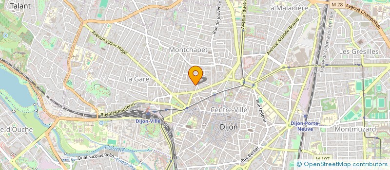 localisation de l'entreprise SCI 2 RUE DES FLEURS à DIJON