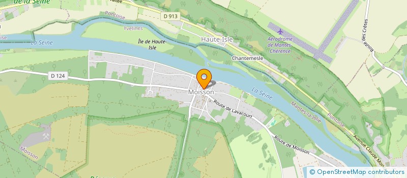 localisation de l'entreprise SCI 2 RUE DES MARES  MOISSON