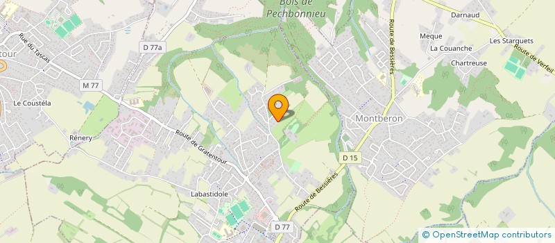 localisation de l'entreprise SCI 2 RUE DU NEGOCE  PECHBONNIEU