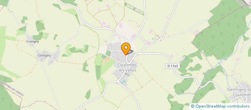 localisation de l'entreprise SCI 2 RUE FATOU  COULOMBS-EN-VALOIS