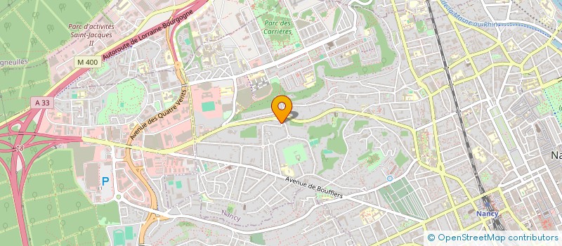localisation de l'entreprise SCI 2 RUE LOUIS BRAILLE  NANCY