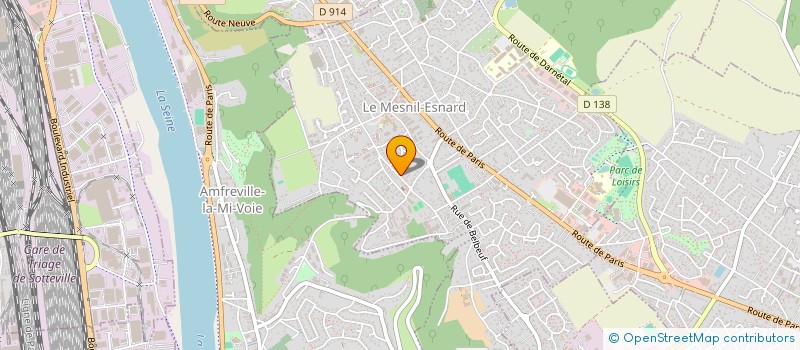 localisation de l'entreprise SCI 2 RUE MASSON OISSEL  LE MESNIL-ESNARD