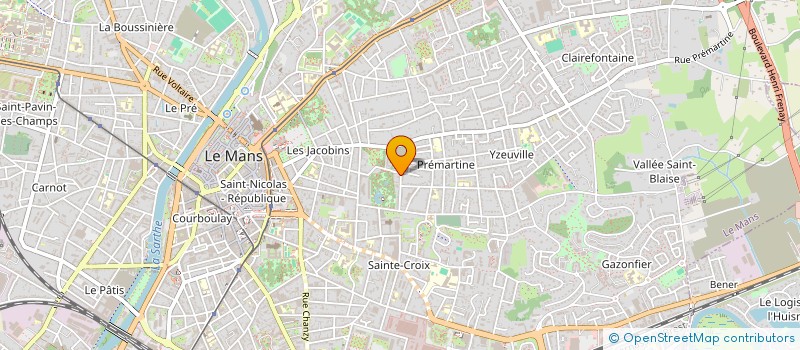 localisation de l'entreprise SCI 2 TER R DU NORD  LE MANS