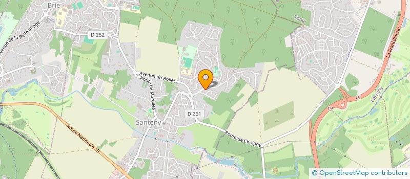 localisation de l'entreprise SCI 2 TER RUE DE VERDUN  SANTENY