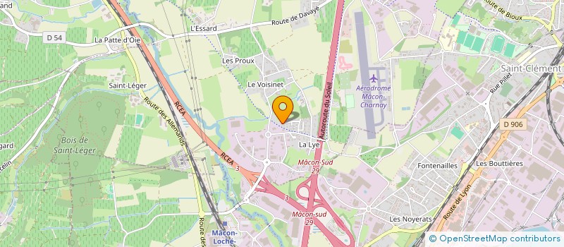 localisation de l'entreprise SCI 2 TITIS à CHARNAY-LES-MACON