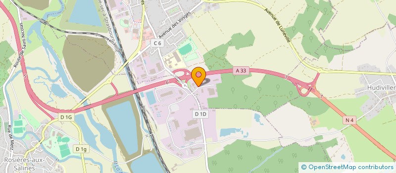 localisation de l'entreprise SCI 2 TRANSPORTEURS  DOMBASLE-SUR-MEURTHE