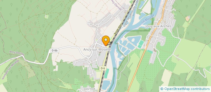 localisation de l'entreprise SCI 2 VOISINS  ANCY-DORNOT