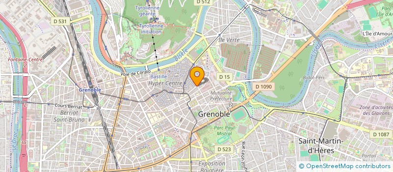 localisation de l'entreprise SCI 2 VOLTAIRE à GRENOBLE