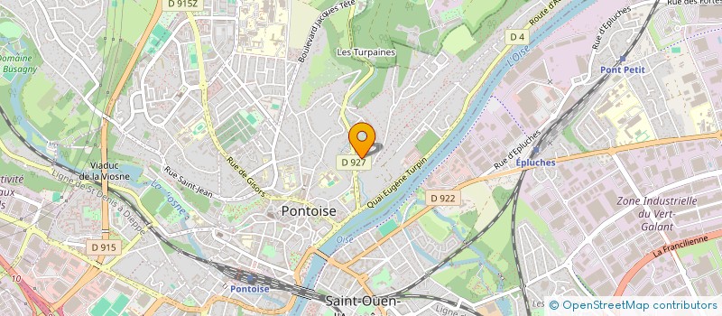 localisation de l'entreprise SCI 20/22 RUE ALEXANDRE PRACHAY  PONTOISE