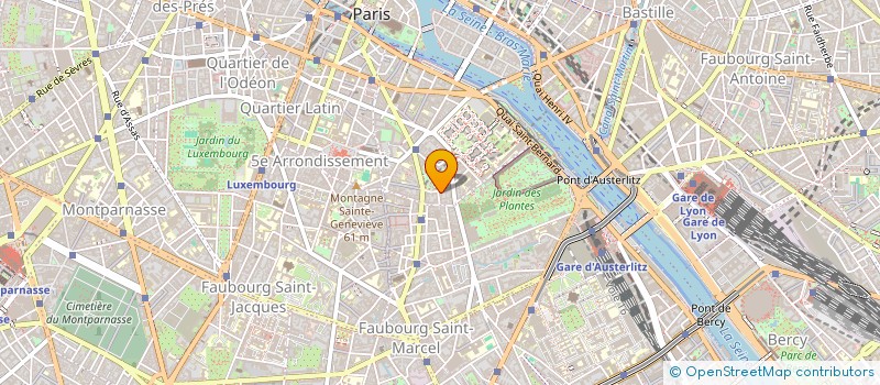 localisation de l'entreprise SCI 20 ARAGO  PARIS