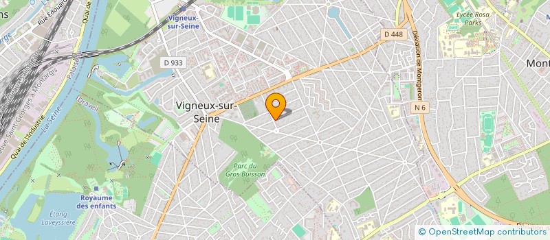 localisation de l'entreprise SCI 20 BIS RUE DU MUGUET à VIGNEUX-SUR-SEINE