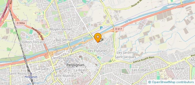 localisation de l'entreprise SCI 20 BIS RUE PETITE LA REALE à PERPIGNAN