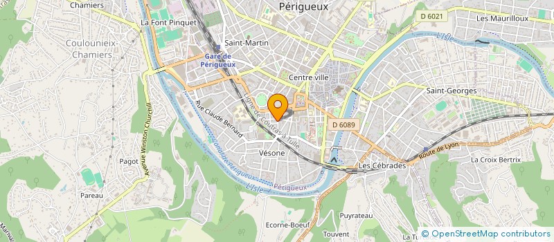 localisation de l'entreprise SCI 20 BONALGUE à PERIGUEUX