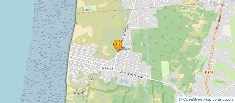 localisation de l'entreprise SCI 20 BOULEVARD DE L IMPERATRICE  MERLIMONT