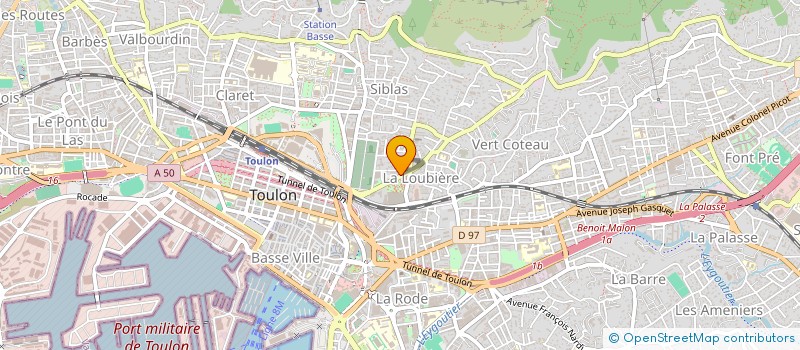 localisation de l'entreprise SCI 20 M 9  TOULON