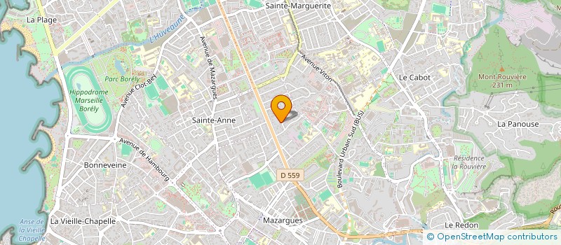localisation de l'entreprise SCI 20 MATHERON à MARSEILLE