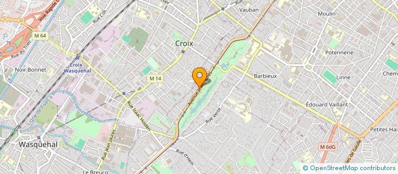 localisation de l'entreprise SCI 20 PLACE DE LA LIBERTE  ROUBAIX