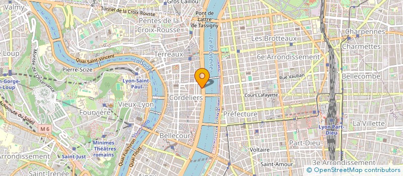 localisation de l'entreprise SCI 20 QUAI JEAN MOULIN  LYON