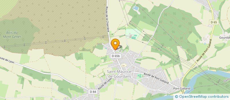 localisation de l'entreprise SCI 20 RUE CALDERON  SAINT-MAURICE-DE-GOURDANS