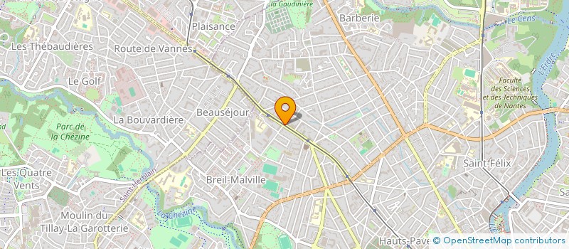 localisation de l'entreprise SCI 20 RUE FRANKLIN à NANTES