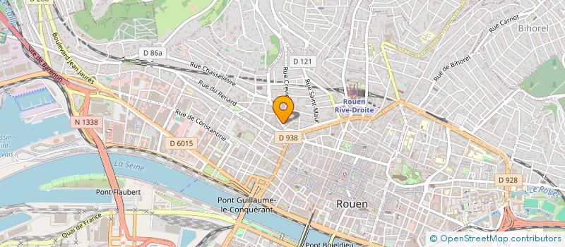 localisation de l'entreprise SCI 20 RUE SAINT GERVAIS à ROUEN