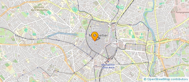 localisation de l'entreprise SCI 20 RUE SAINT GUILHEM  MONTPELLIER