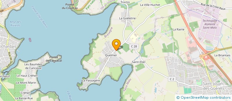 localisation de l'entreprise SCI 20 RUE SAINT ROCH  SAINT-MALO