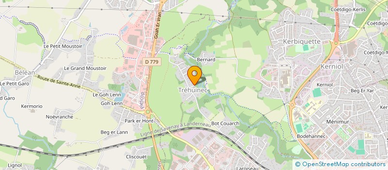 localisation de l'entreprise SCI 2000 à VANNES