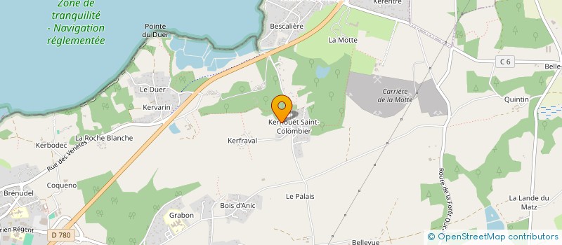 localisation de l'entreprise SCI 2000  SARZEAU