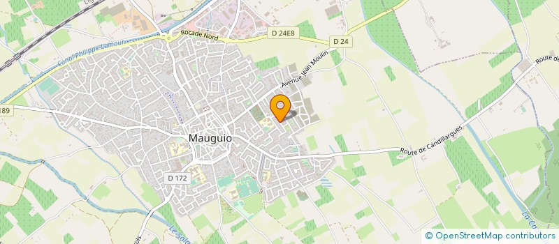 localisation de l'entreprise SCI 2000  MAUGUIO