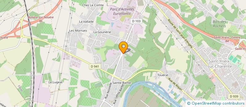 localisation de l'entreprise SCI 2000 à FLEAC