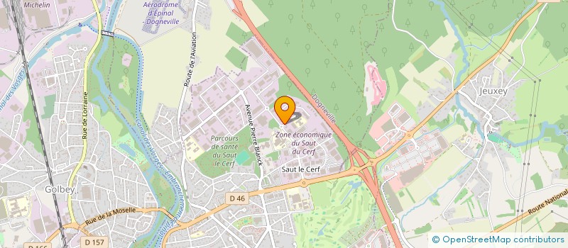 localisation de l'entreprise SCI 2000 à EPINAL