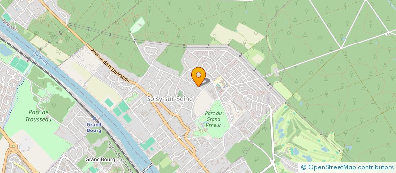 localisation de l'entreprise SCI 2000 DU 20 CHEMIN DE BELLEVUE à SOISY-SUR-SEINE