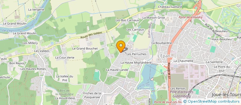 localisation de l'entreprise SCI 2000 LES CARNAUX  BALLAN-MIRE