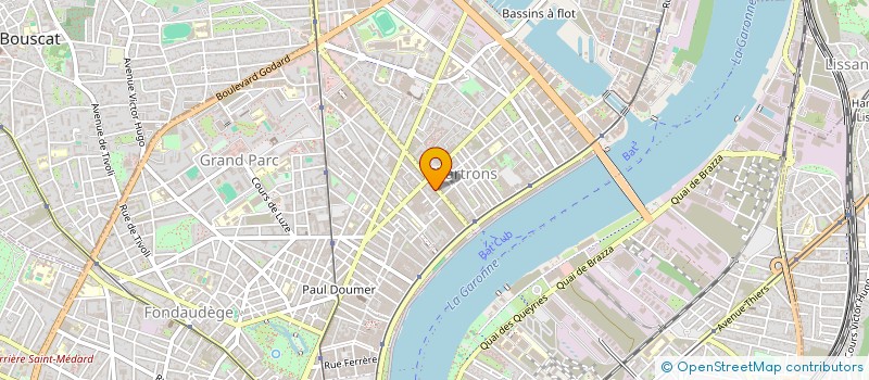 localisation de l'entreprise SCI 2001 à BORDEAUX