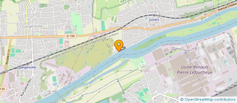 localisation de l'entreprise SCI 2002 à JUZIERS