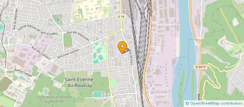 localisation de l'entreprise SCI 2003  SAINT-ETIENNE-DU-ROUVRAY