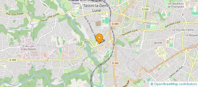 localisation de l'entreprise SCI 2005  TASSIN-LA-DEMI-LUNE