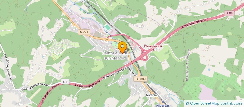 localisation de l'entreprise SCI 2010  BOULAZAC ISLE MANOIRE