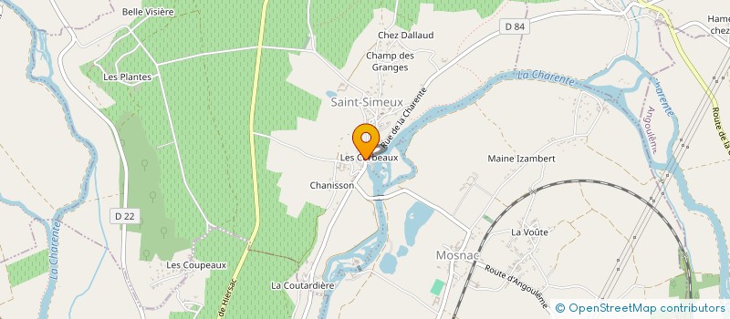 localisation de l'entreprise SCI 2012 à BASSAC
