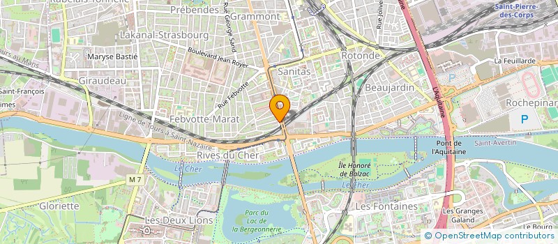localisation de l'entreprise SCI 2020  TOURS