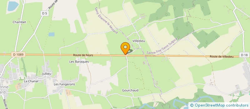 localisation de l'entreprise SCI 2020 LISE VINCENT  SAINT-ETIENNE-LE-MOLARD